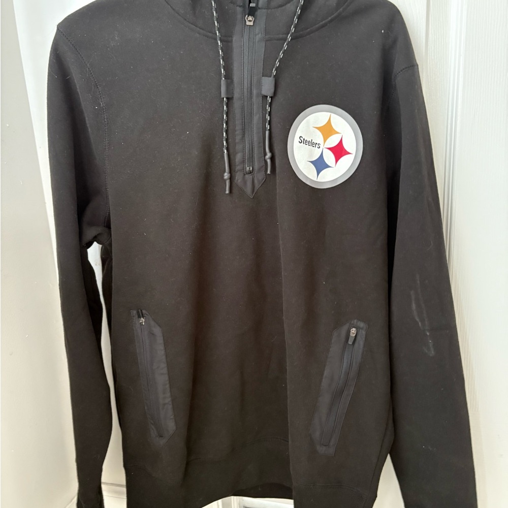 Black Steelers Hoodie